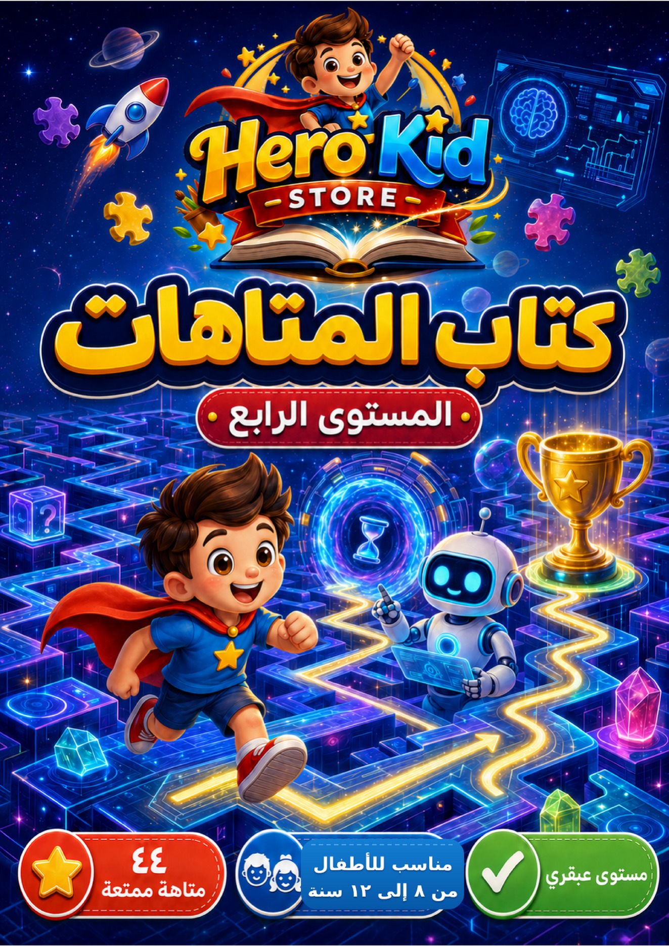 كتاب المتاهات - المستوى الرابع