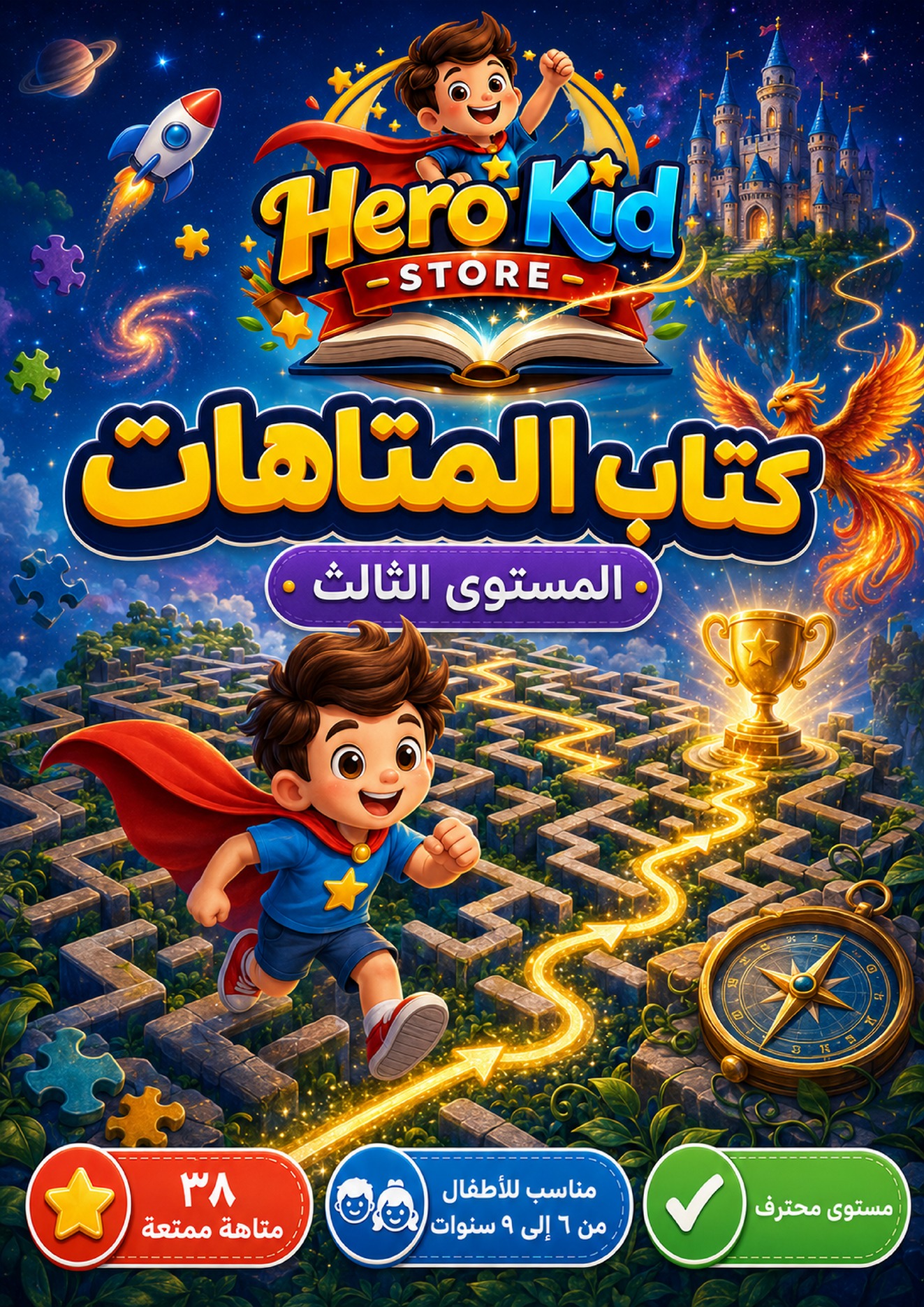 كتاب المتاهات - المستوى الثالث