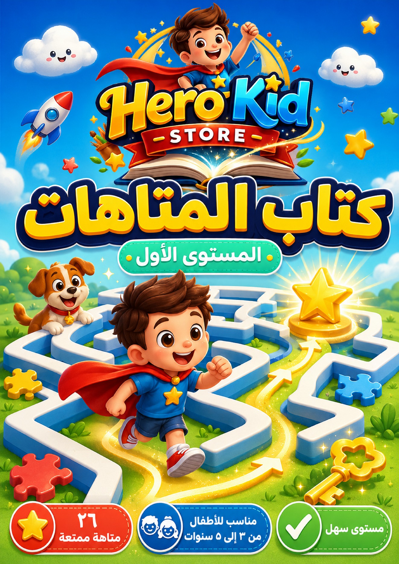 كتاب المتاهات - المستوى الأول