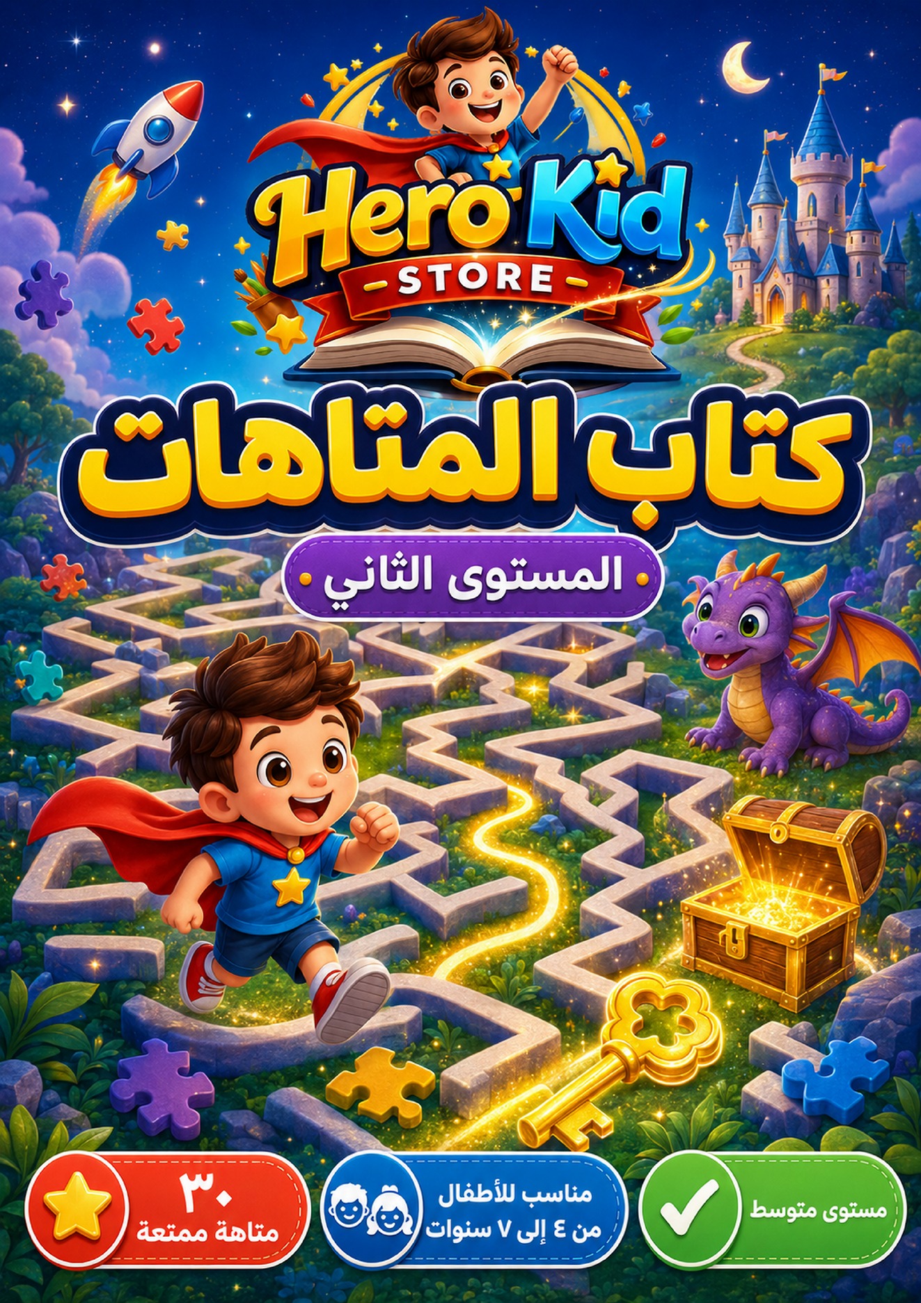 كتاب المتاهات - المستوى الثاني